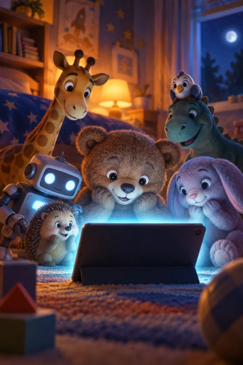 Toy Story 5 family animation artwork in the BritCast 2026 movie showcase